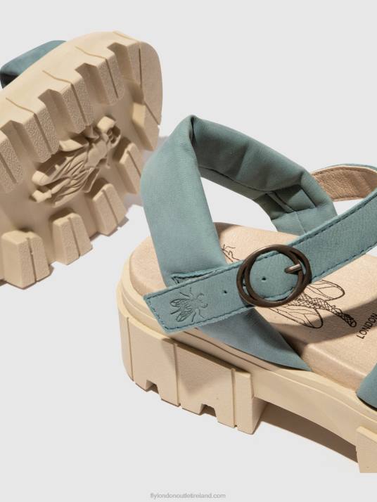 Sling-Back Sandals JELA864 Women V00W548 PALE BLUE Fly London