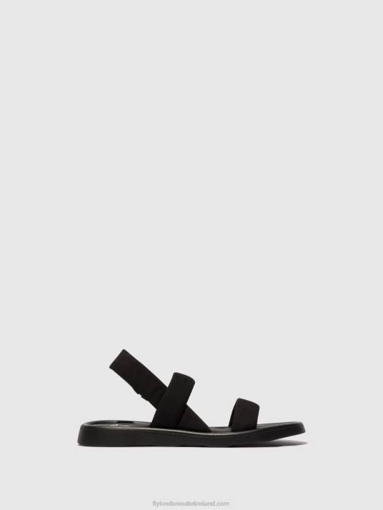 Sling-Back Sandals TERA873 Women V00W538 BLACK Fly London