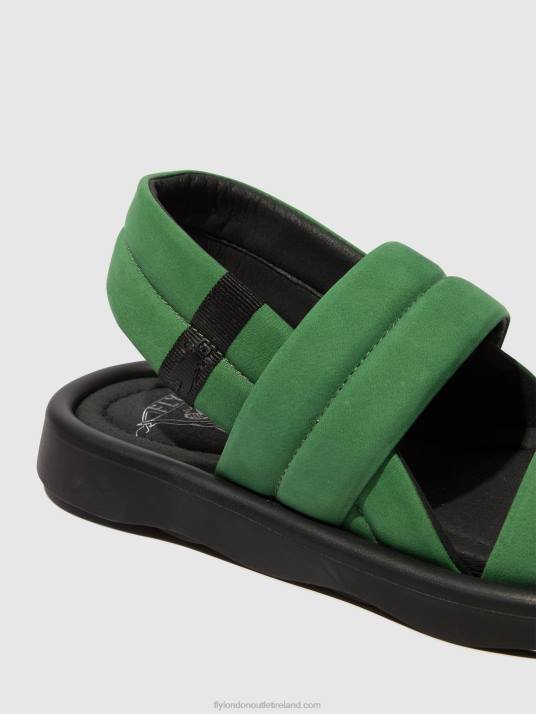 Sling-Back Sandals TOFY941 Women V00W449 LIME GREEN Fly London