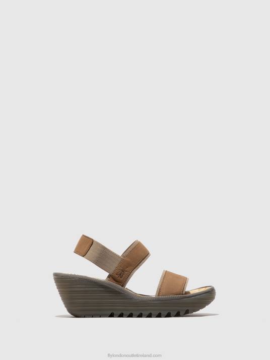 Sling-Back Sandals YACO416 Women V00W431 SAND Fly London