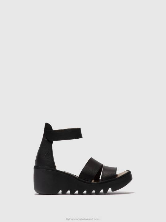 Strappy Sandals BONO290 Women V00W430 BLACK Fly London