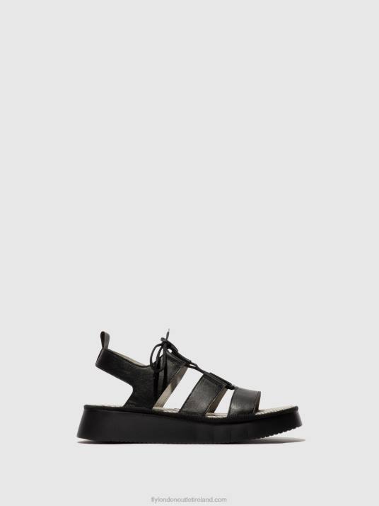 Strappy Sandals CAIO363 Women V00W573 BLACK Fly London