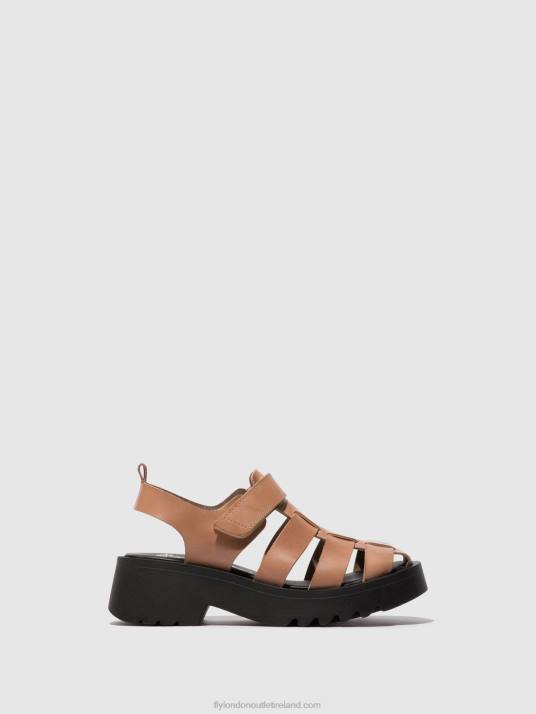 Strappy Sandals MAIE850 Women V00W535 ROSE Fly London