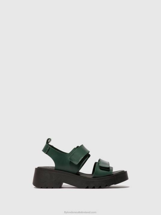 Velcro Sandals MEKA857 Women V00W392 PETROL Fly London