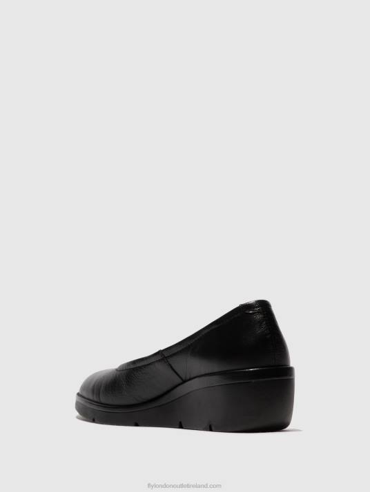 Slip-on Shoes NUMA570 Women V00W618 MOUSSE BLACK Fly London