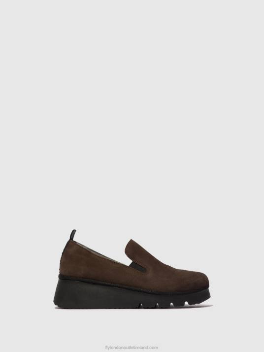 Slip-on Shoes PECE406 Women V00W667 DK. TAUPE Fly London