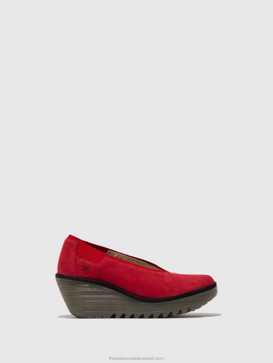 Slip-on Shoes YOZA438 Women V00W625 LIPSTICK RED Fly London