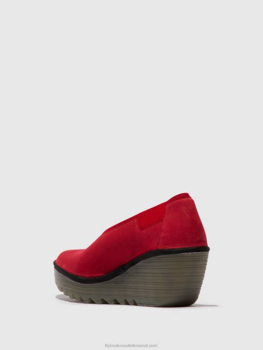 Slip-on Shoes YOZA438 Women V00W625 LIPSTICK RED Fly London