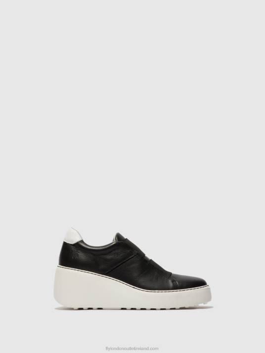 Elasticated Trainers DITO581 Women V00W730 BLACK Fly London