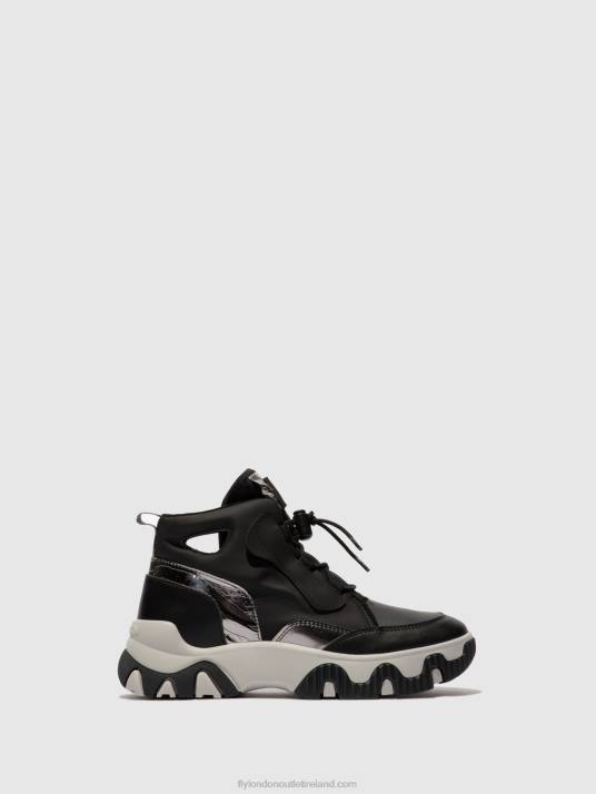 Hi-Top Trainers FENY633 Women V00W771 MULTI BLACK Fly London