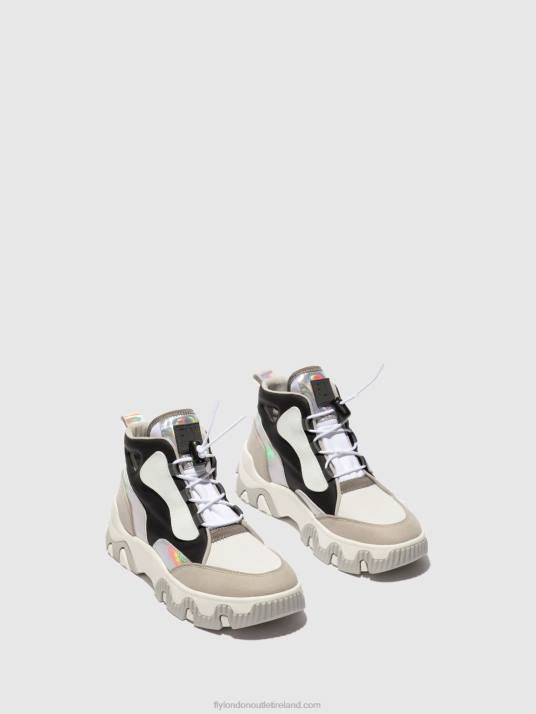Hi-Top Trainers FENY633 Women V00W775 MULTI OFFWHITE Fly London