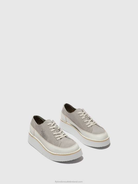 Lace-up Trainers CUDA099 Women V00W723 OFFWHITE/CLOUD Fly London
