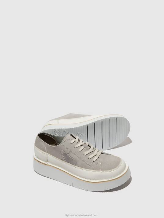 Lace-up Trainers CUDA099 Women V00W723 OFFWHITE/CLOUD Fly London