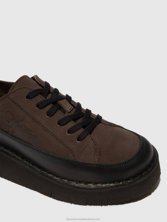 Lace-up Trainers CUDA099 Women V00W724 BLACK/GREY Fly London