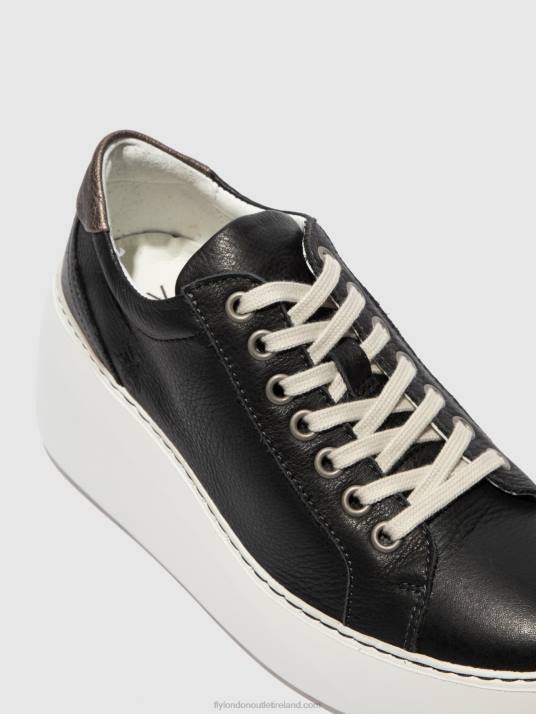 Lace-up Trainers DILE450 BRITO Women V00W770 BLACK Fly London