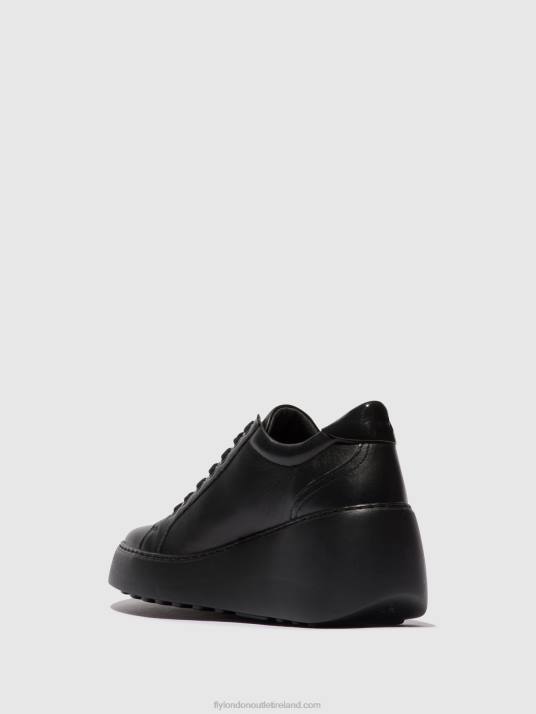 Lace-up Trainers DILE450 Women V00W737 BLACK (BLACK SOLE) Fly London