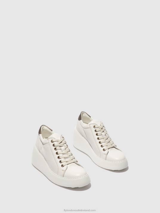 Lace-up Trainers DILE450 Women V00W768 BRITO WHITE Fly London
