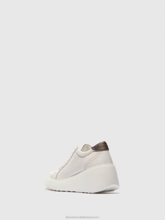 Lace-up Trainers DILE450 Women V00W768 BRITO WHITE Fly London