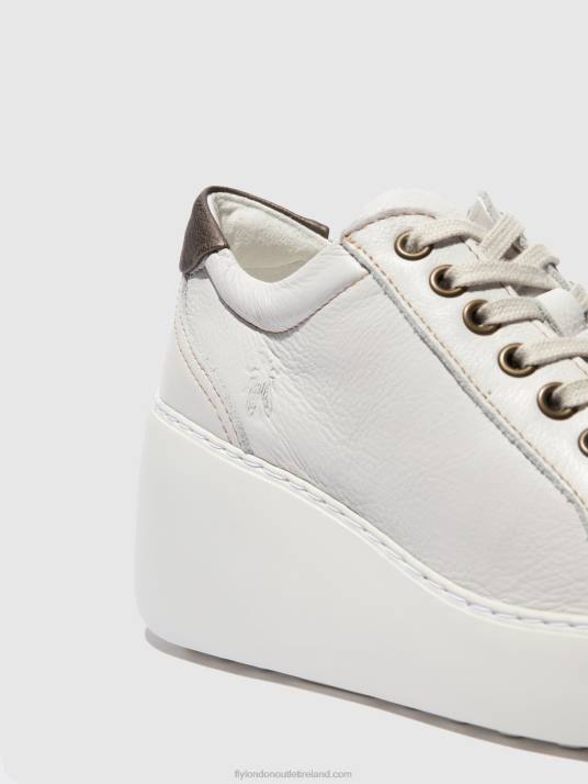 Lace-up Trainers DILE450 Women V00W768 BRITO WHITE Fly London