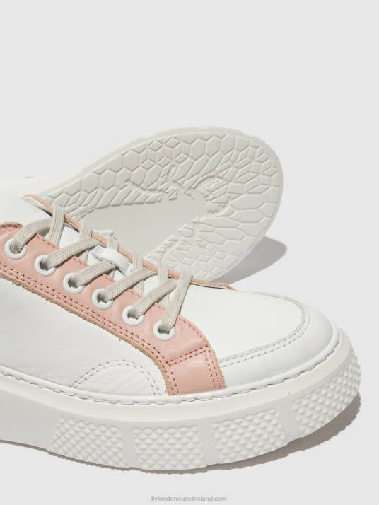 Lace-up Trainers EMMY510 Women V00W758 WHITE/NUDE/MYNT Fly London