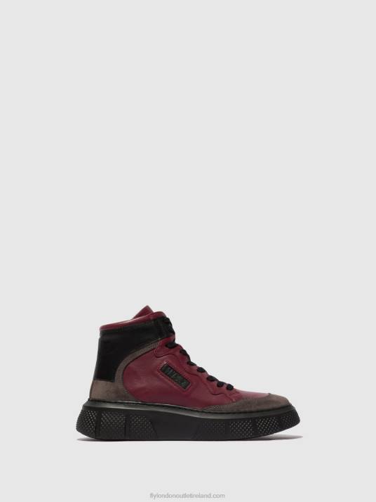 Lace-up Trainers EPPE531 Women V00W734 GREY/WINE/BLACK Fly London