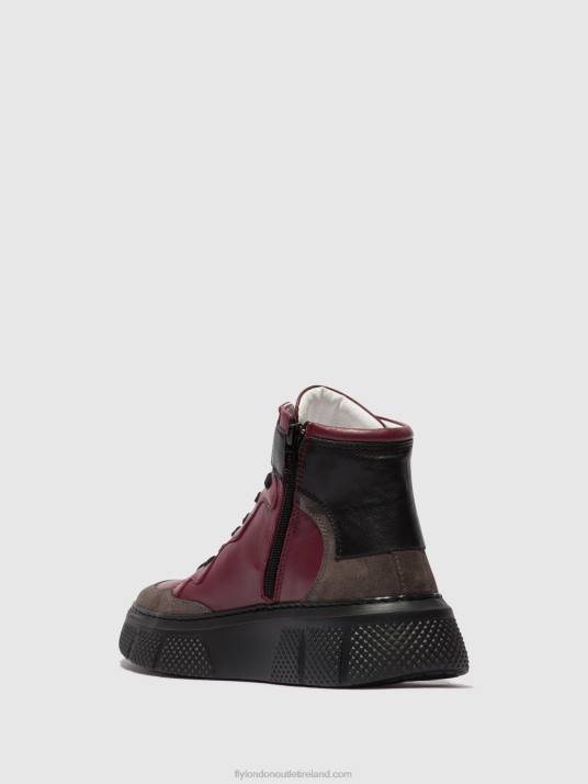 Lace-up Trainers EPPE531 Women V00W734 GREY/WINE/BLACK Fly London