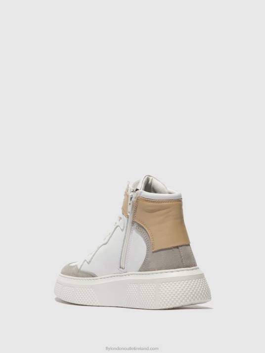 Lace-up Trainers EPPE531 Women V00W735 CONCRETE/WHITE/BEIGE Fly London