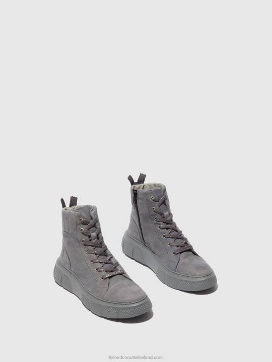 Lace-up Trainers ERBY484 Women V00W765 SORANO BLUE GREY Fly London