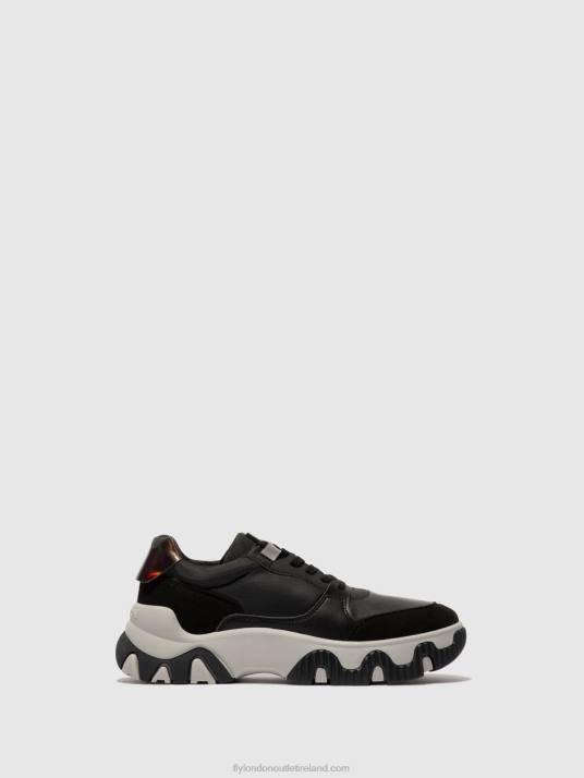 Lace-up Trainers FYDE644 MULTI Women V00W774 BLACK Fly London