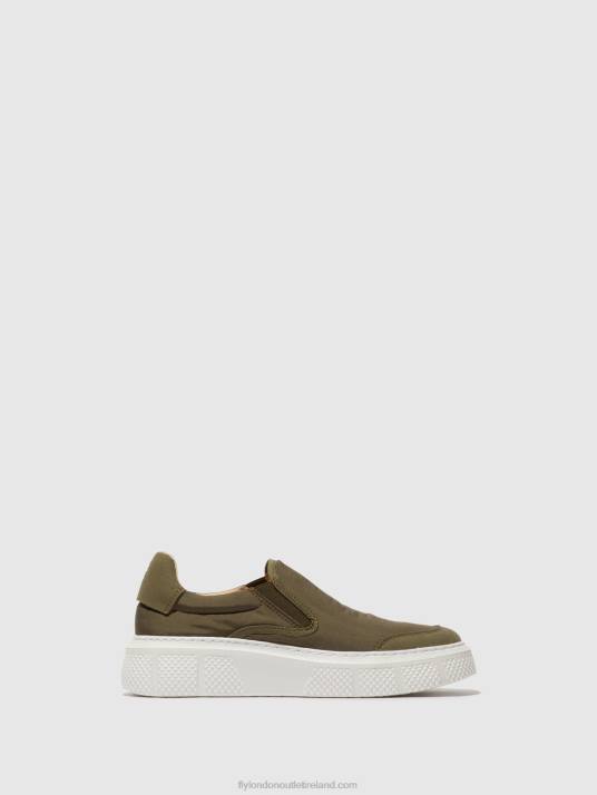 Slip-on Trainers ELIN509 Women V00W753 KHAKI Fly London